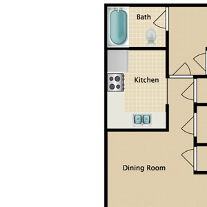 Preakness Studio Apartment for Rent Pendelton Park Orlando Preakness Studio Apartment for Rent Pendelton Park Orlando